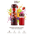 Frullatore Portatile USB - Mini Mixer Frullati e Smoothie in 10 Secondi con Doppia Batteria 2550mAh e 4 Lame in Acciaio Inox, Centrifuga Singola Impermeabile