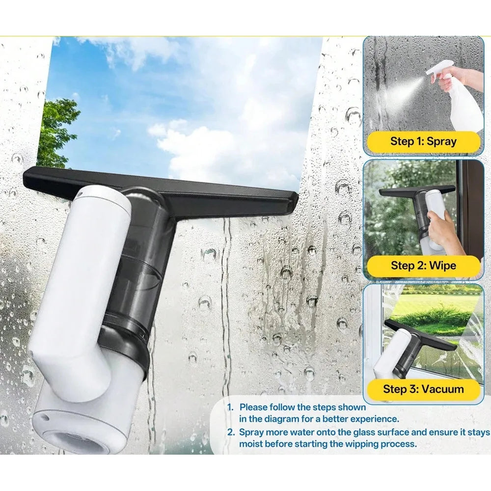 Eaner AA107 Pulitore Multifunzione 5in1 | Aspirapolvere Lavavetri e Soffiatore Portatile