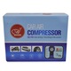 Mini Compressore Auto 12V Portatile HX528-B – Gonfiatore Pneumatici Elettrico Auto, Pompa Elettrica Portatile con Manometro e Kit Ugelli per Ruote Auto, Moto, Bici e Palloni